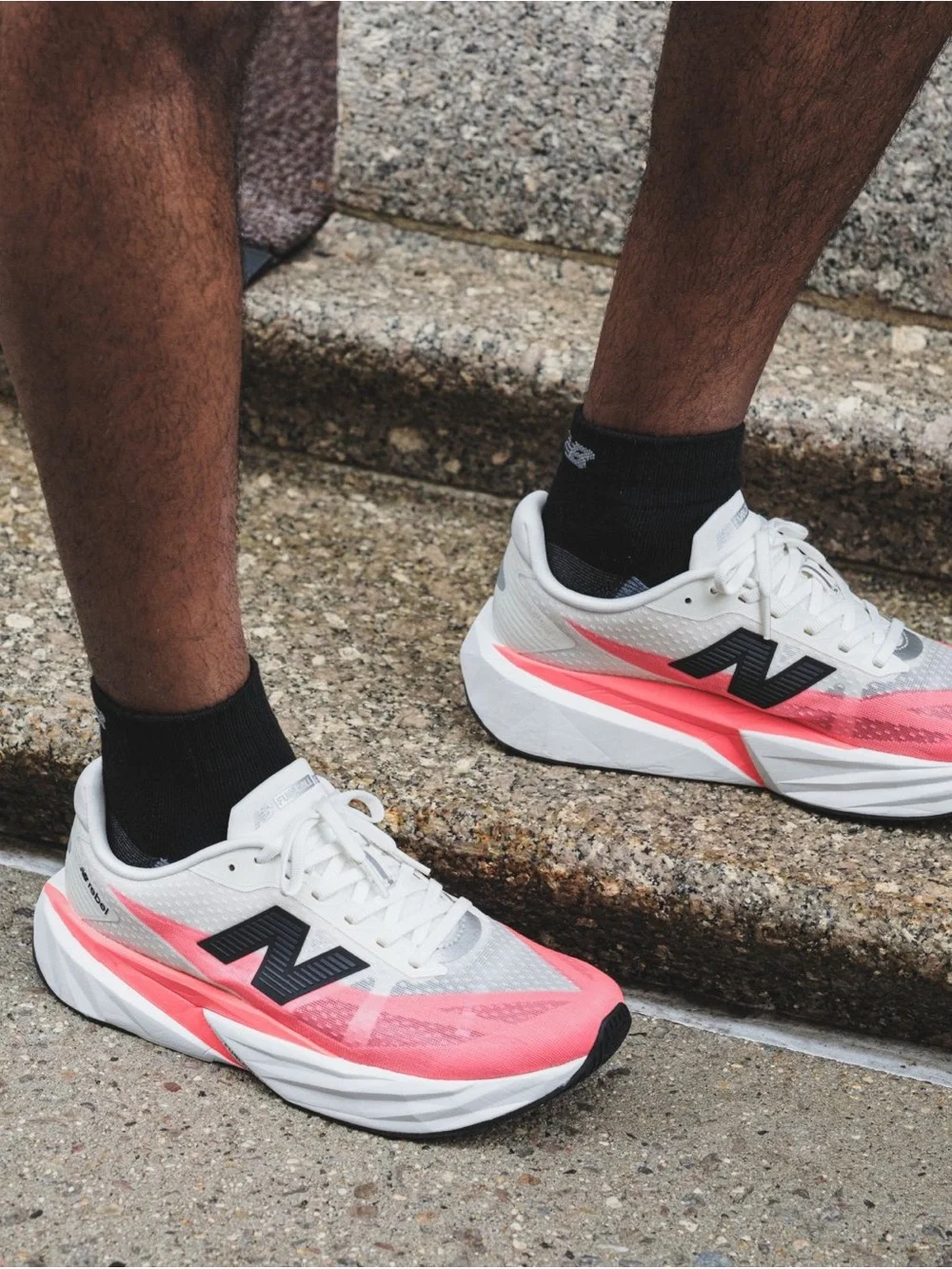 New Balance Men's FuelCell Rebel v5 Running Shoes - Red - US Size M 11